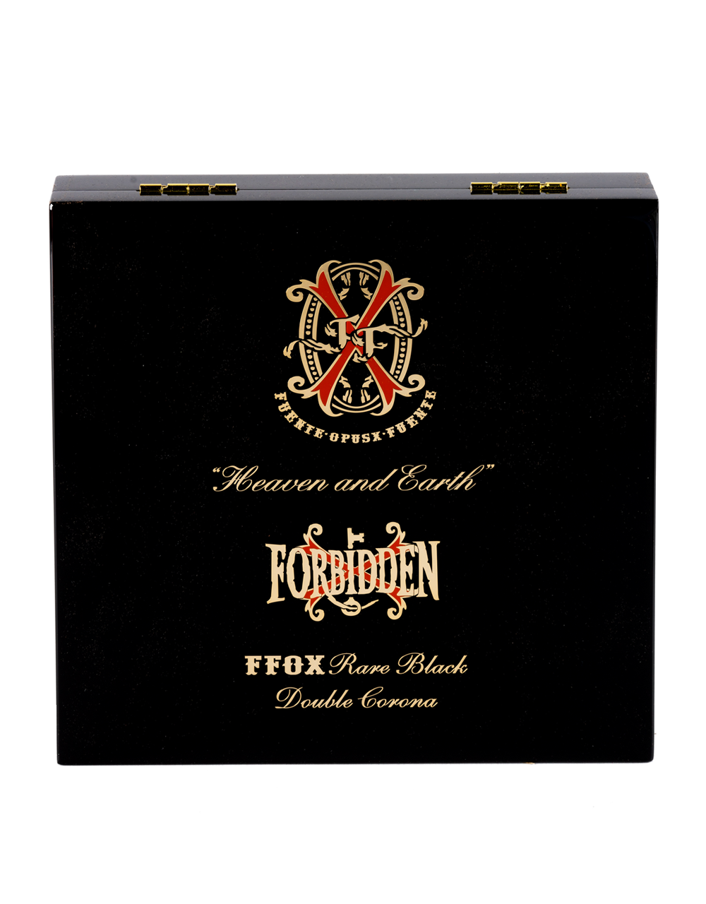 Fuente Fuente Opus X Heaven and Earth Rare Black Double Corona Box Closed