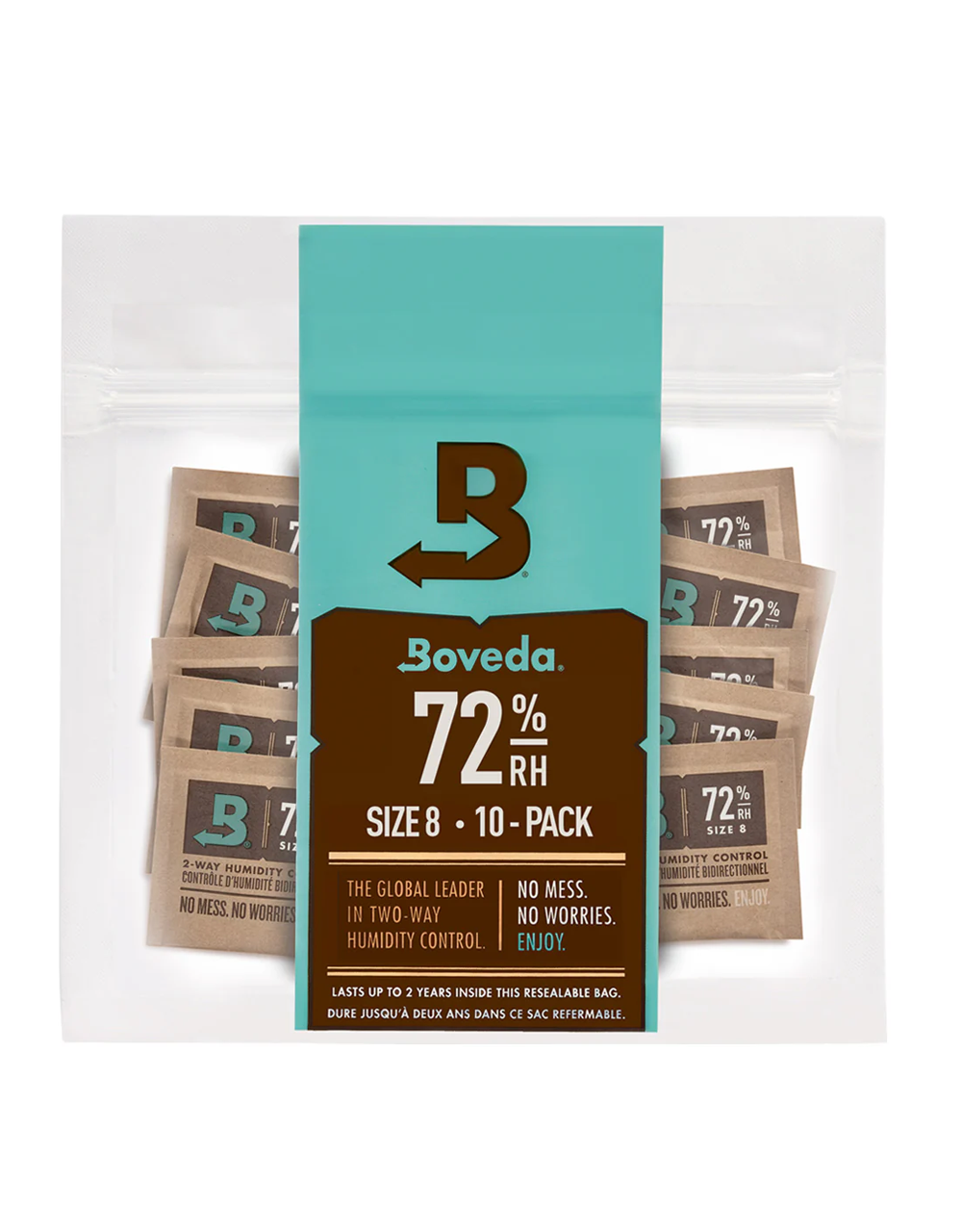 Boveda Size 8 Humidity Packs 72% Humidity