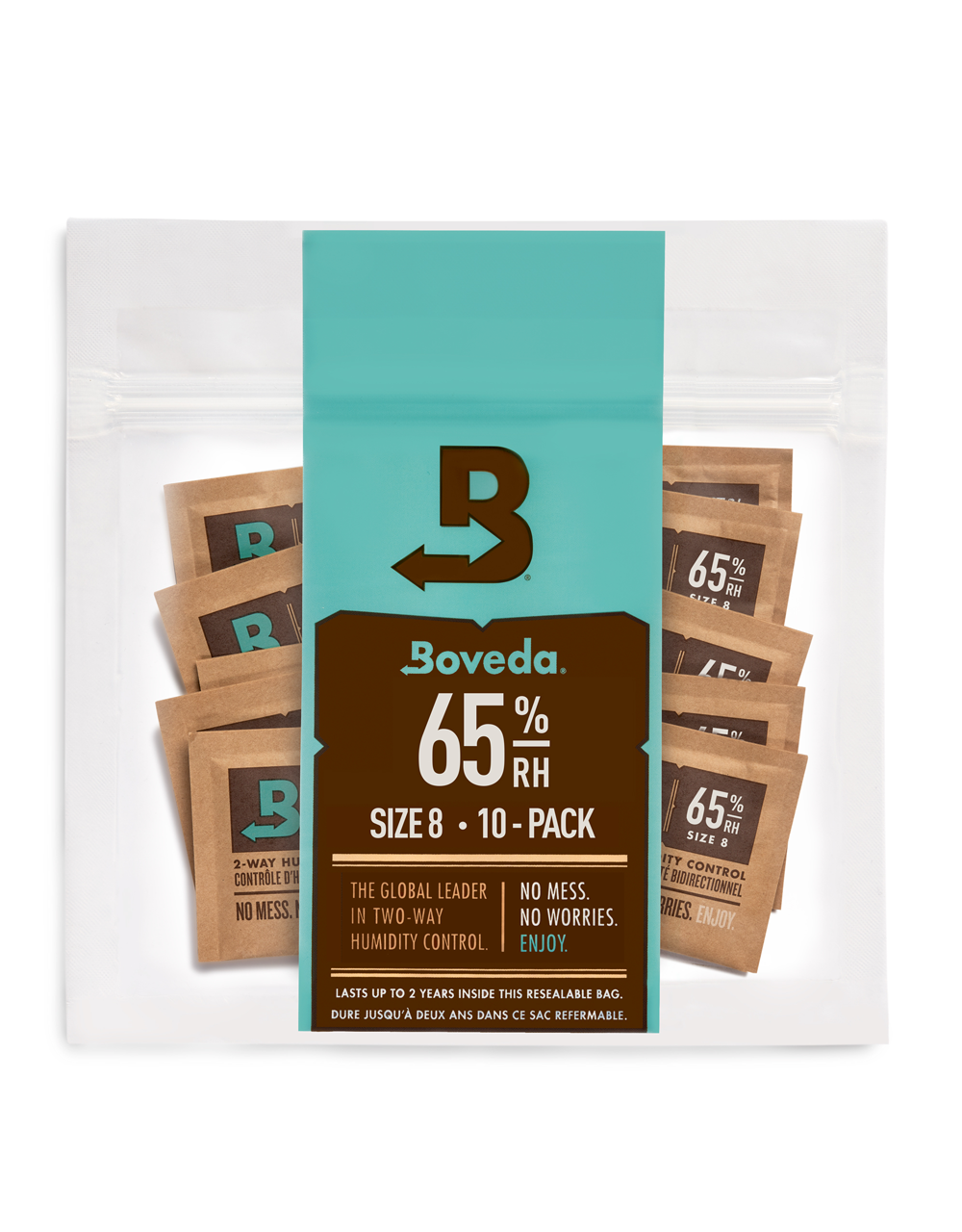 Boveda Size 8 Humidity Packs 65% Humidity