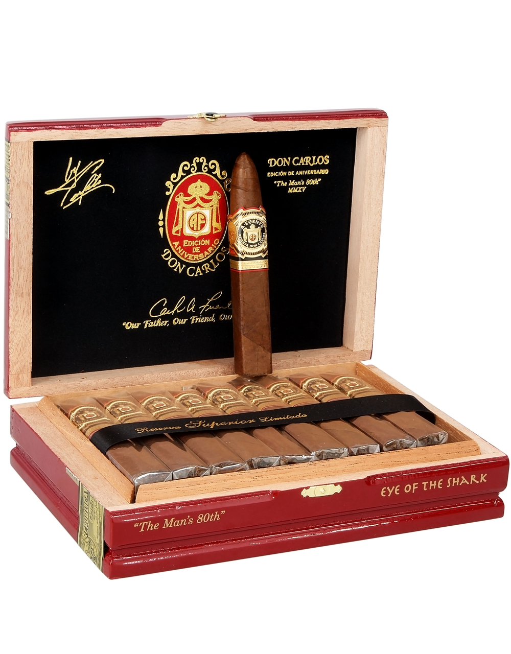 Arturo Fuente Don Carlos Eye of the Shark Box Open