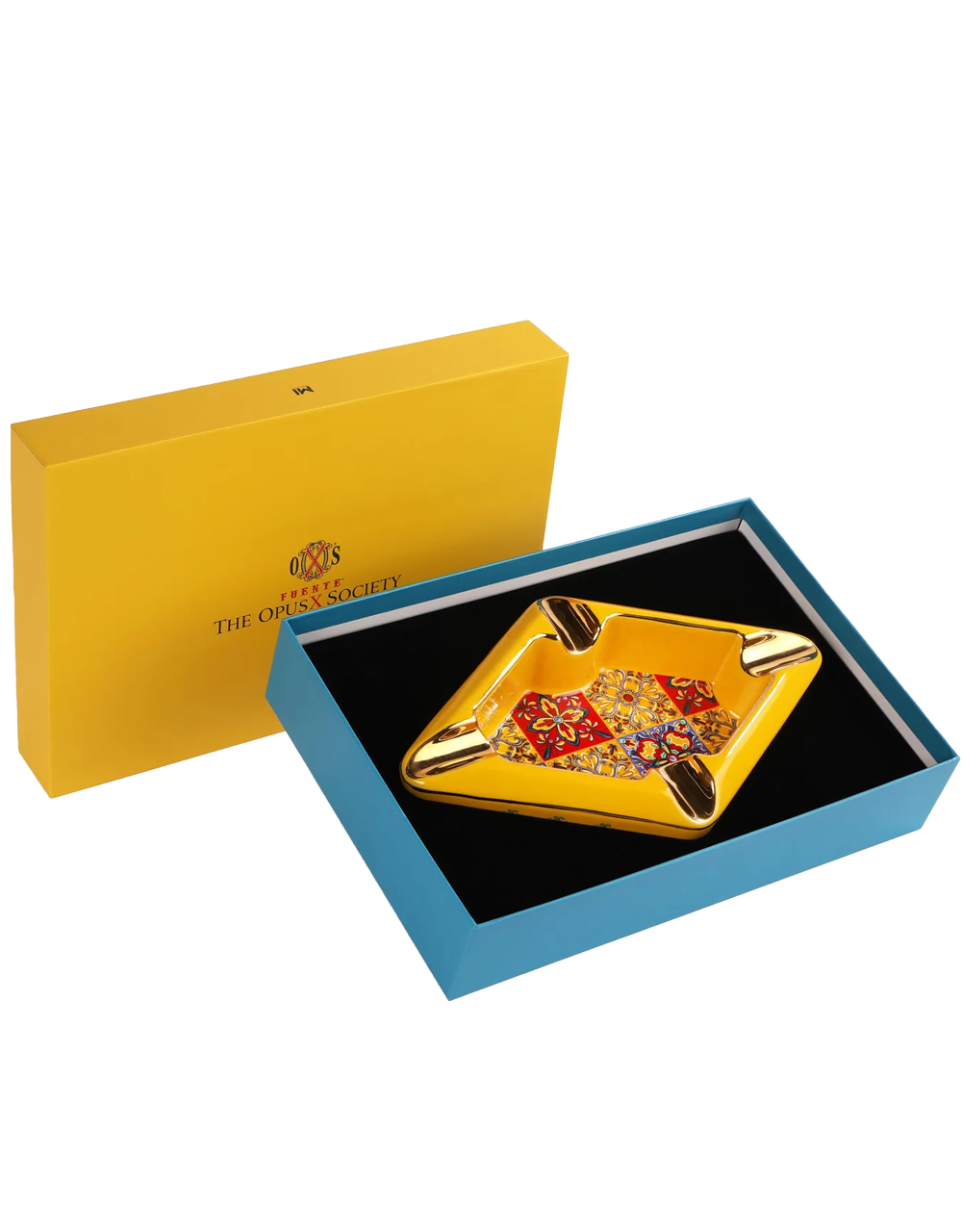 The Opus X Society Colonial Tiles Ashtray Gift Box
