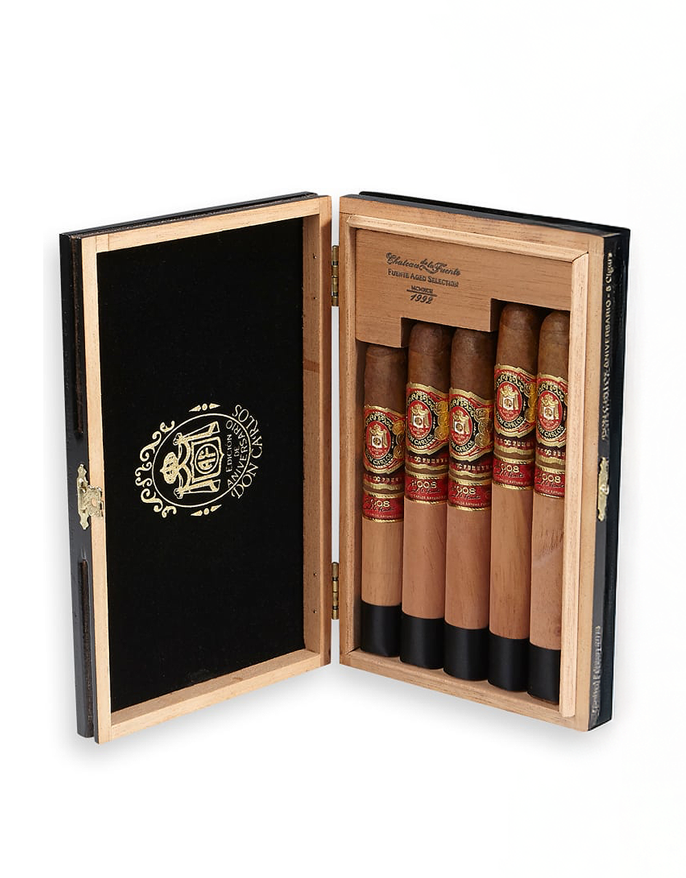 Fuente Don carlos edicion de Aniversario Sampler Box Open