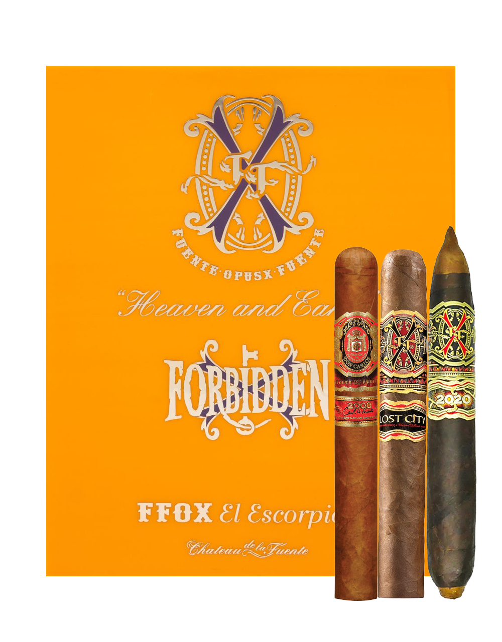 Opus X El Escorpion Maduro, Lost City & Don Carlos Ultimate Bundle