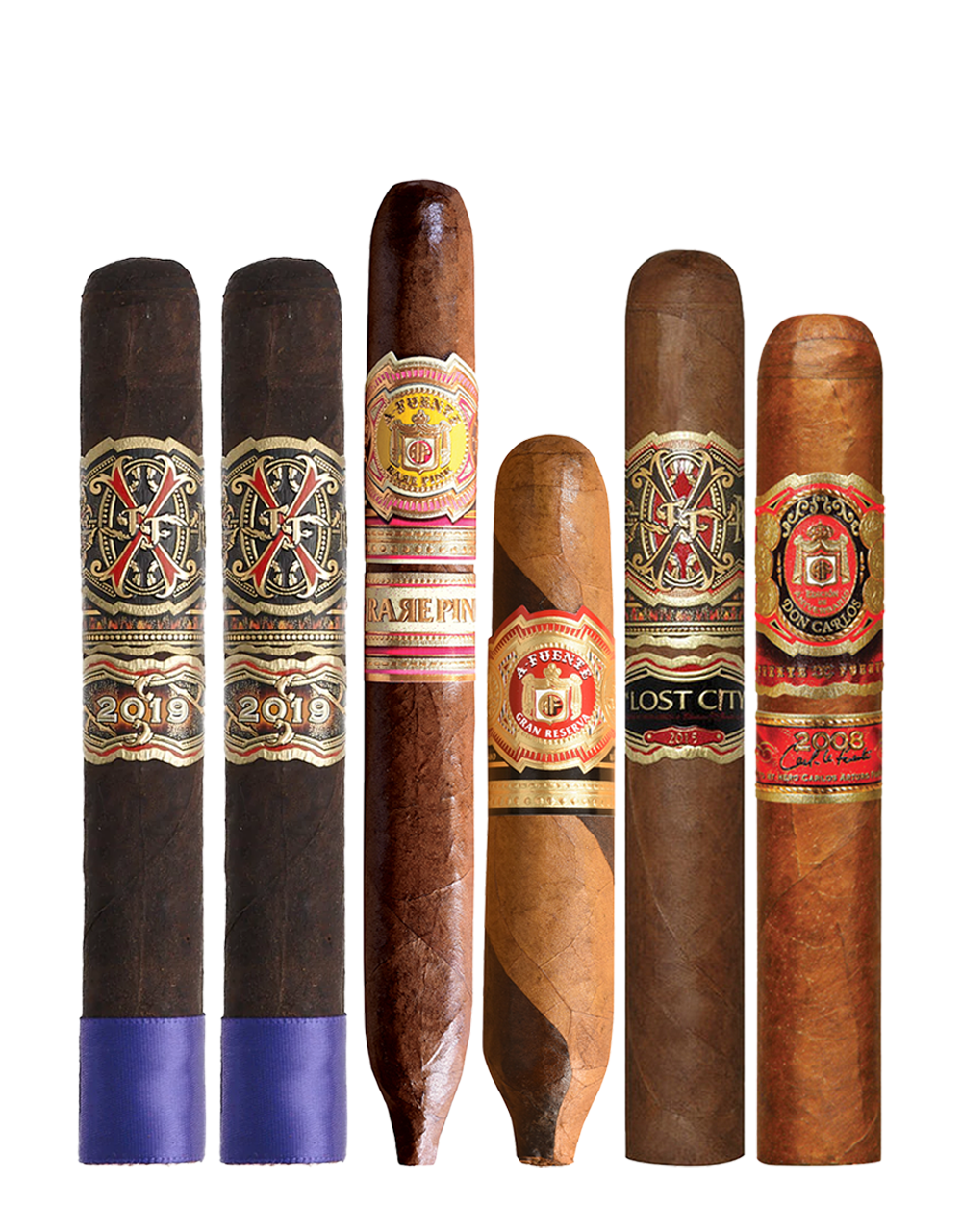Opus X Scorpio Maduro & Rare Fuente 16-Cigar Sampler  of Rare Cigars