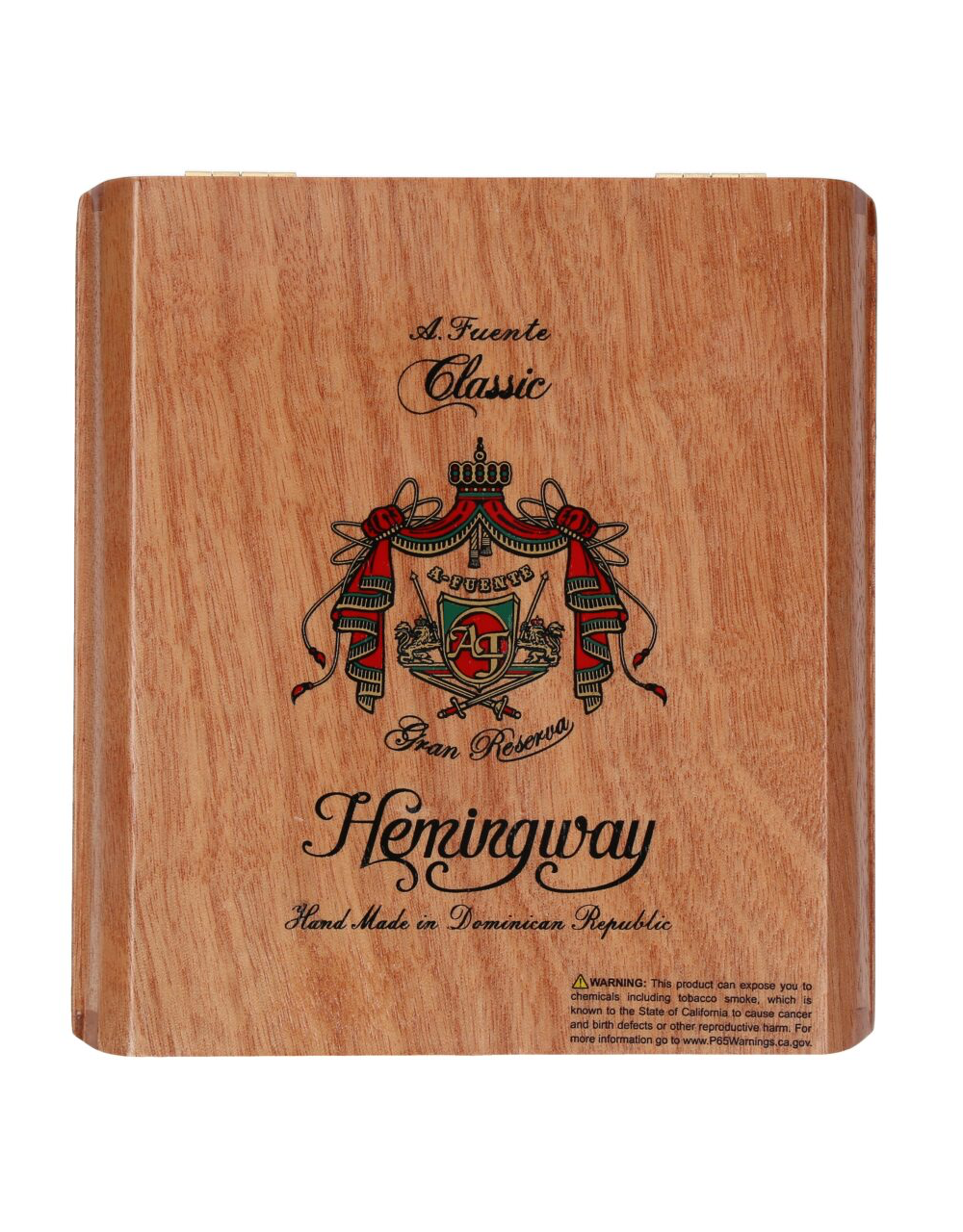 Arturo Fuente Hemingway Classic Maduro Box Closed