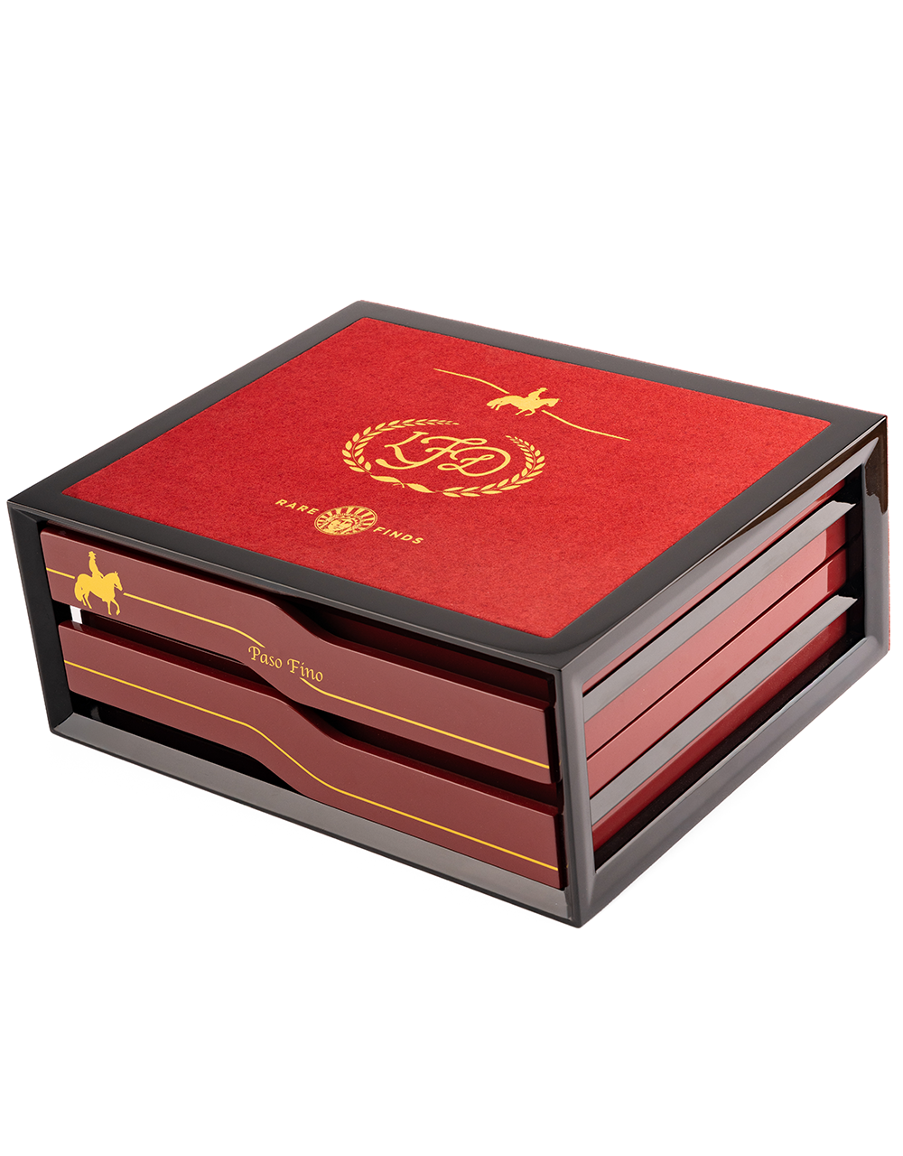 La Flor Dominicana (LFD) Rare Finds Paso Fino Box Closed Angled