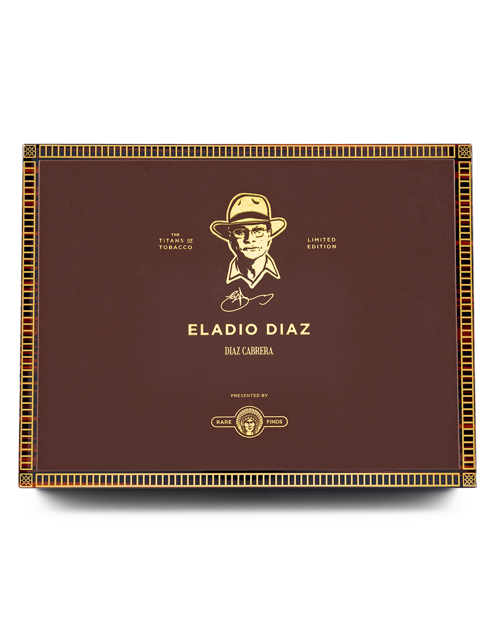 Eladio Diaz Rare Finds — Titans of Tobacco Collection Box Face