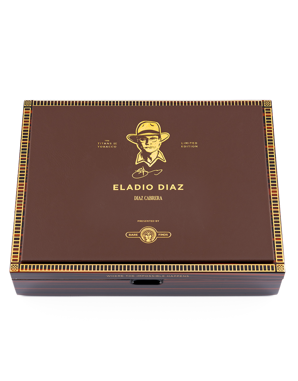 Eladio Diaz Rare Finds — Titans of Tobacco Collection Box Top