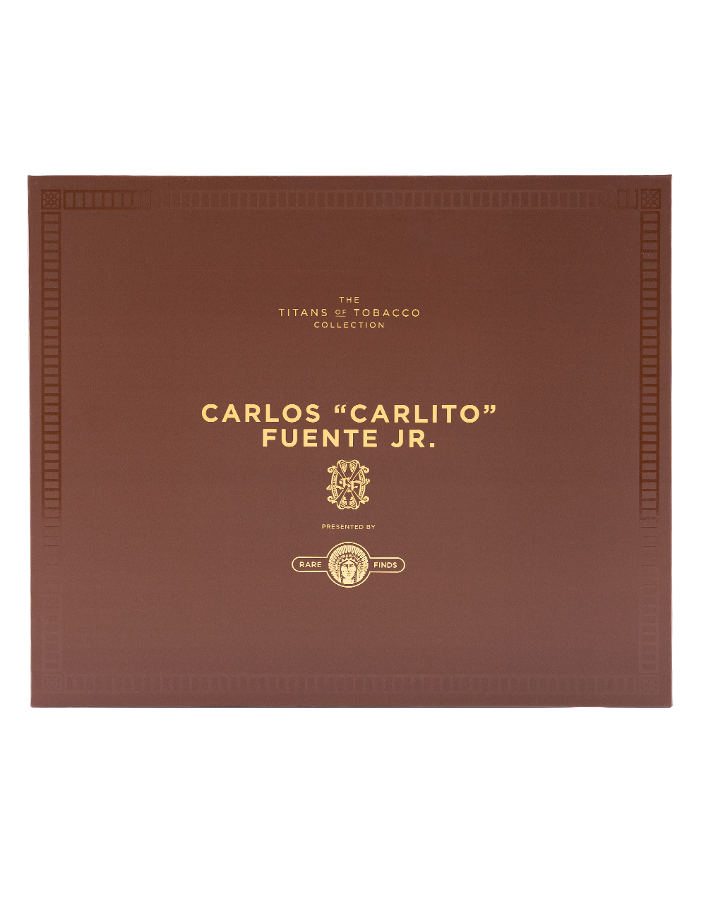 Fuente Opus X Rare Finds — Titans of Tobacco Collection Outer Top