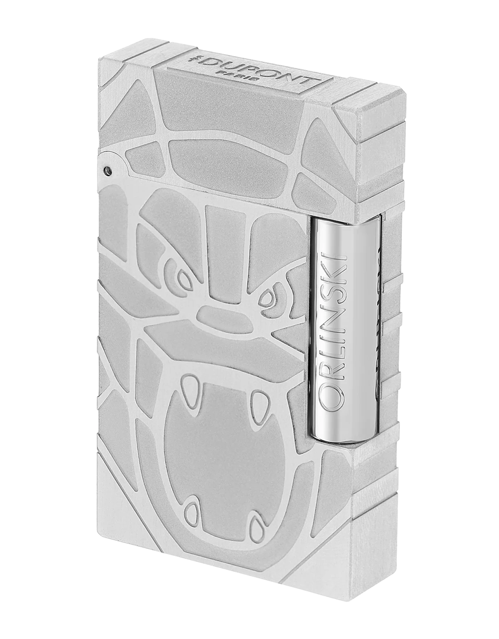 S.T. Dupont x Orlinski Line 2 "Perfect Ping" — Palladium Face Angle