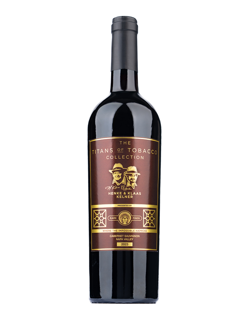The Titans of Tobacco Collection Commemorative Wine Set Klaas & Henke Kelner