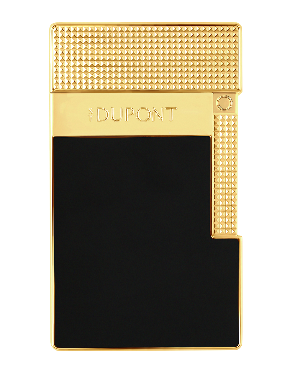 S.T. Dupont New Table Lighter — Black / Golden Face