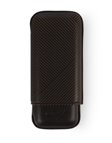 Davidoff R-2 Cigar Case Leather Leaf Brown