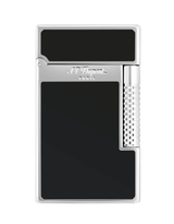 S.T. Dupont Le Grand Lacquer Lighter Black Closed Face