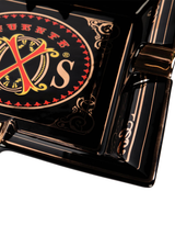 The Opus X Society Black Series Ashtray Side Close Up View