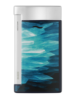 S.T. Dupont Geode Slim 7 — Blue/Chrome