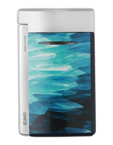 S.T. Dupont Geode Minijet — Blue/Chrome