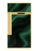 S.T. Dupont Geode Slimmy — Green/Golden Back