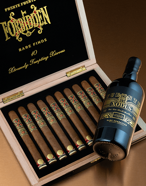 Fuente Opus X Forbidden X Rare Finds Bourbon Bundle