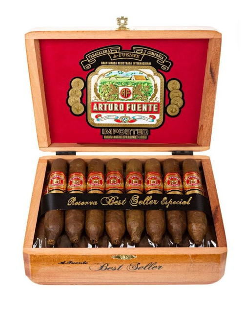Arturo Fuente Hemingway Best Seller Maduro Box Open