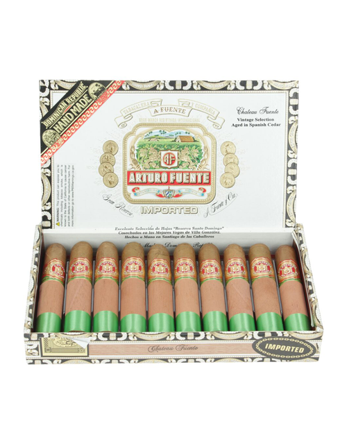 Arturo Fuente Chateau Fuente Natural Box Open