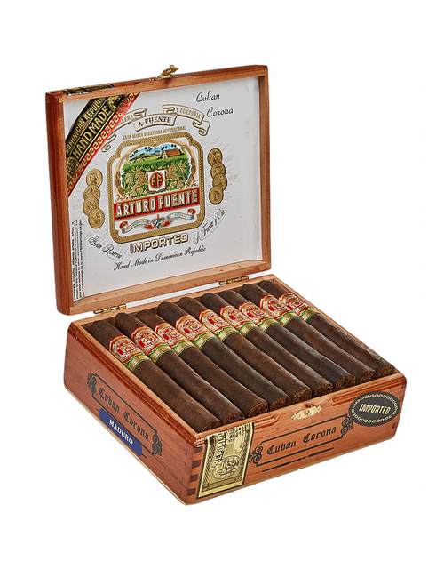 Arturo Fuente Gran Reserva Cuban Corona Maduro Box Open
