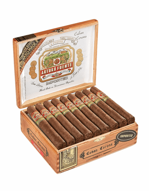 Arturo Fuente Gran Reserva Cuban Corona Natural Box Open