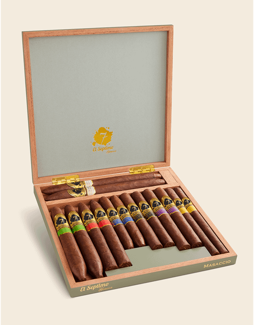 El Septimo Sacred Arts Collection Saint Andrew Sampler Box Open