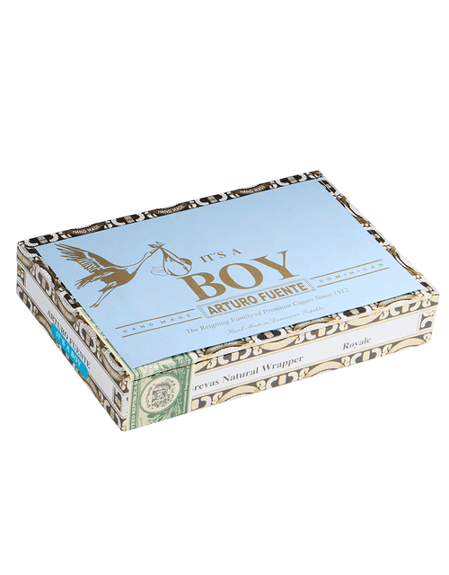 Arturo Fuente Gran Reserva Brevas Royale "Its a Boy" Box Closed