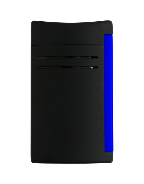 ST Dupont Fluo Maxijet Lighter Blue Front