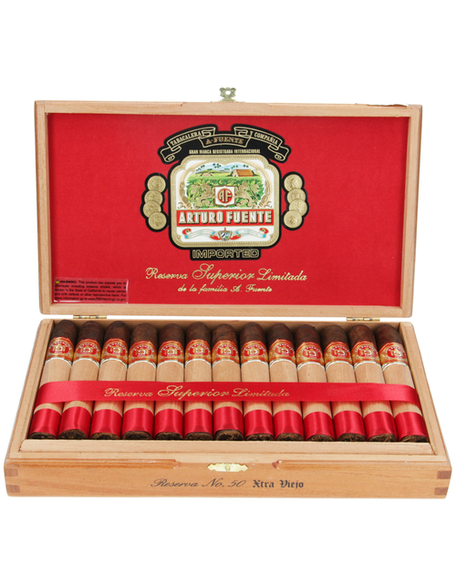 Arturo Fuente Anejo Reserva #50 Box Open