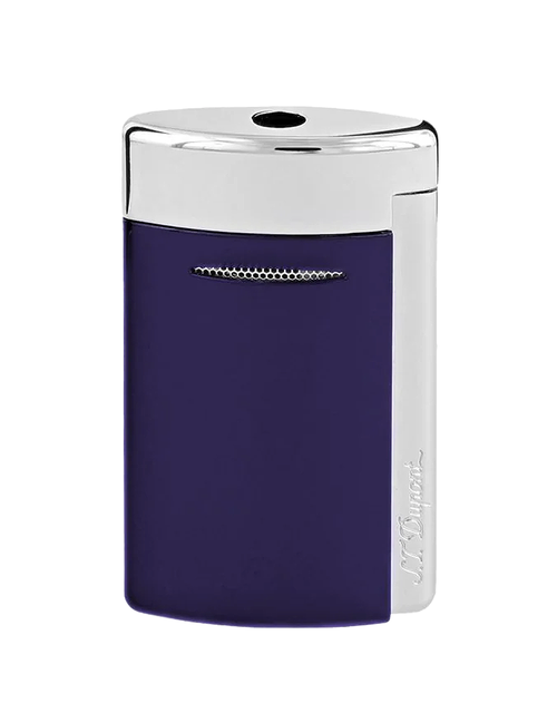 ST Dupont Minijet Lighter Navy Blue Face