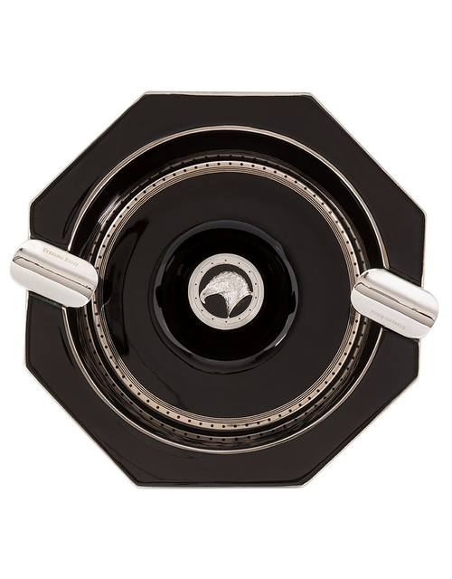 Stefano Ricci Octagonal Porcelain Ashtray Top View