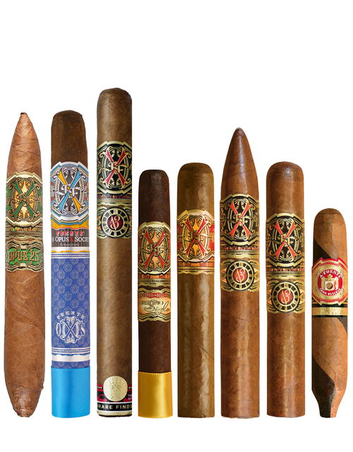 Fuente Fuente Opus X 25th Anniversary 10-Cigar Sampler Rare Cigars