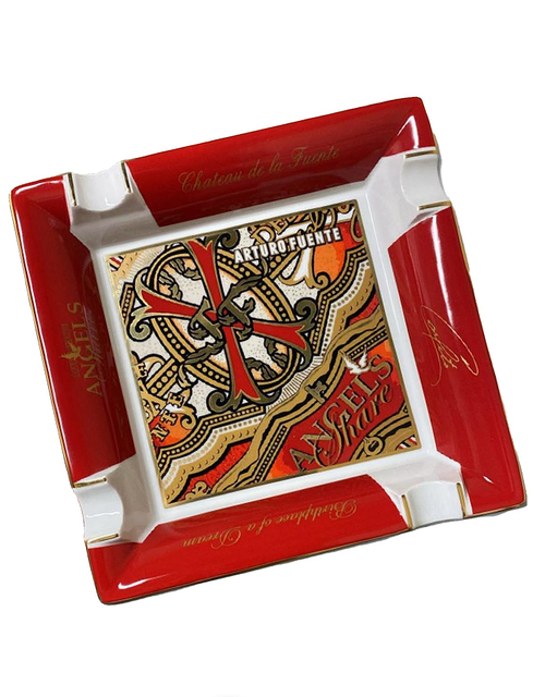 Fuente Opus X Angel's Share “Stairway to Heaven” Limoges Porcelain Ashtray – by Elie Bleu