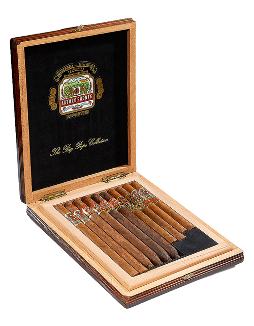 Arturo Fuente Big Papo Collection Sampler Box Open