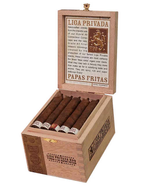 Liga Privada H99 Papas Fritas Box Open
