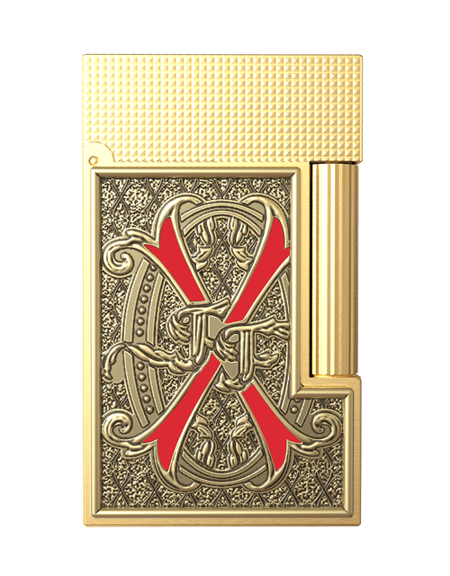 S.T. Dupont Line 2 Opus X Red Lighter Front Closed