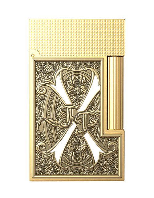 S.T. Dupont Line 2 Opus X White Lighter Front Closed