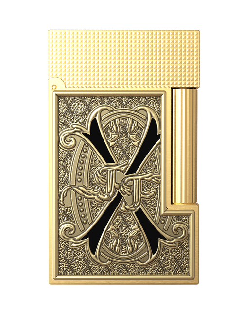 S.T. Dupont Line 2 Opus X Black Lighter Front Closed