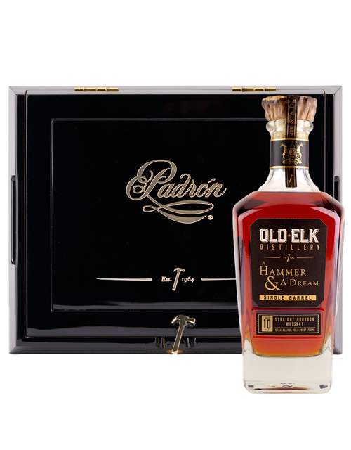 Padrón Rare Finds “A Hammer & A Dream” Maduro Old Elk Bourbon Bundle