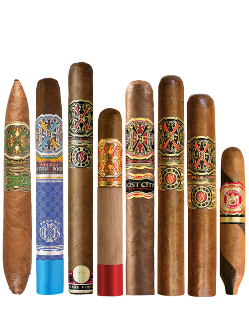 Fuente Fuente Opus X 25th Anniversary 10-Cigar Sampler including the 25th Anniversary Perfecto
