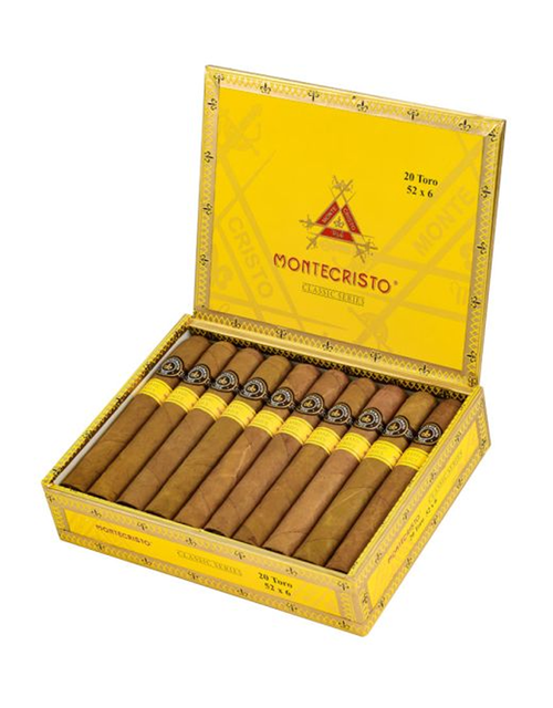 Montecristo Classic Collection Toro Box Open