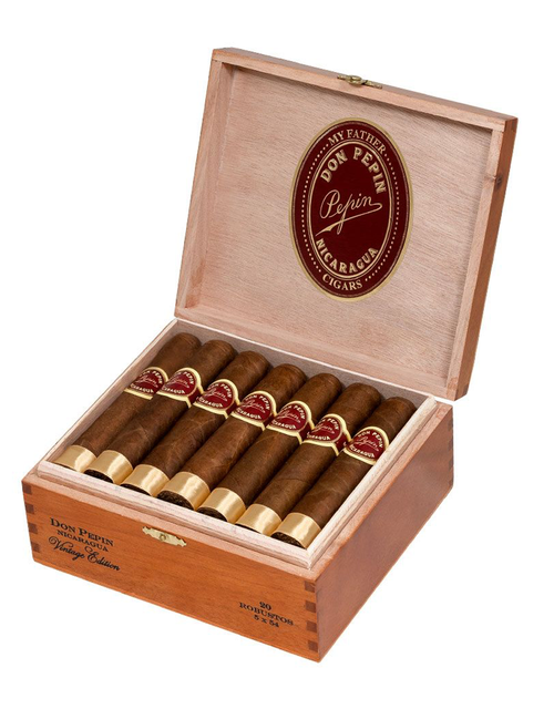 My Father Don Pepin Vintage Edition Robusto Box Open