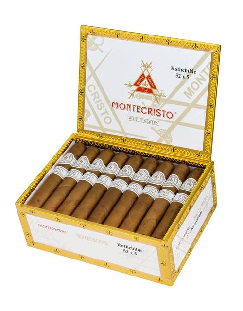 Montecristo White Rothchilde Box 27 Open