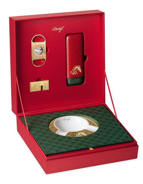 Davidoff Year of the Horse 2026 Gift Set with Box Open