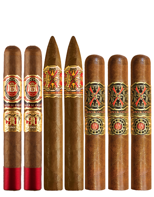 Don Carlos 90 Años & Rare Opus X 12-Cigar Sampler featuring Opus X Super Belicoso