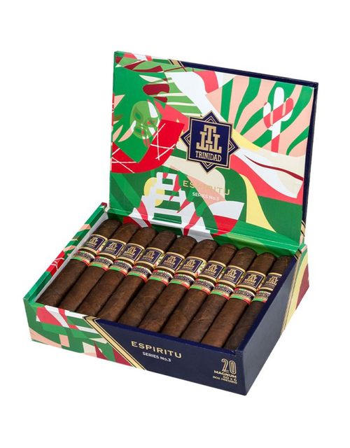 Trinidad Espiritu Series No. 3 Magnum Box Open