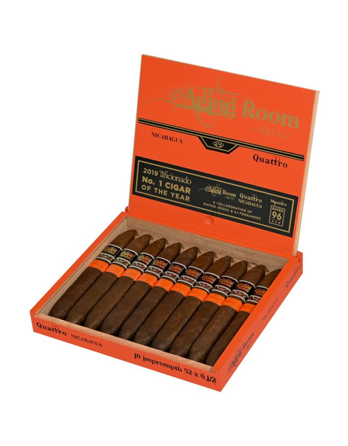 Aging Room Quattro Nicaragua Impromptu Box Open