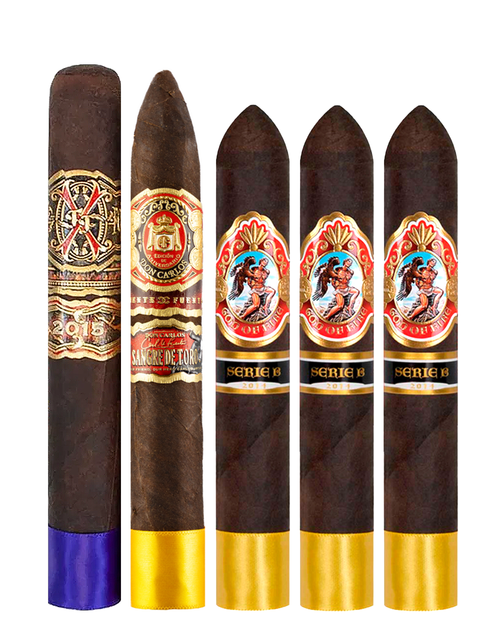 Fuente & Opus X Raging Maduro 10-Cigar Sampler  featuring rare Opus X and Fuente cigars